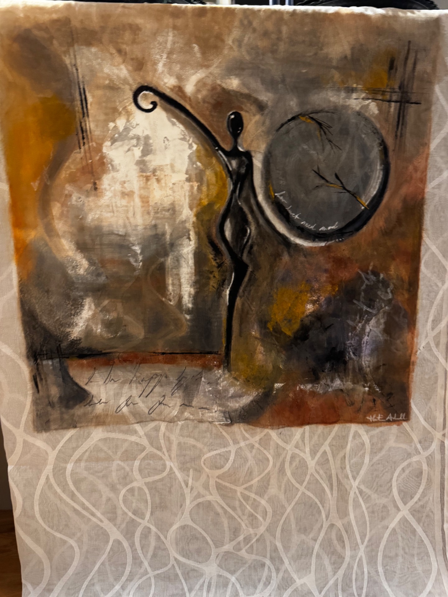 Pågående projekt på gardin för att underlätta resan till USA